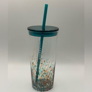 Starbucks glass tumbler like new